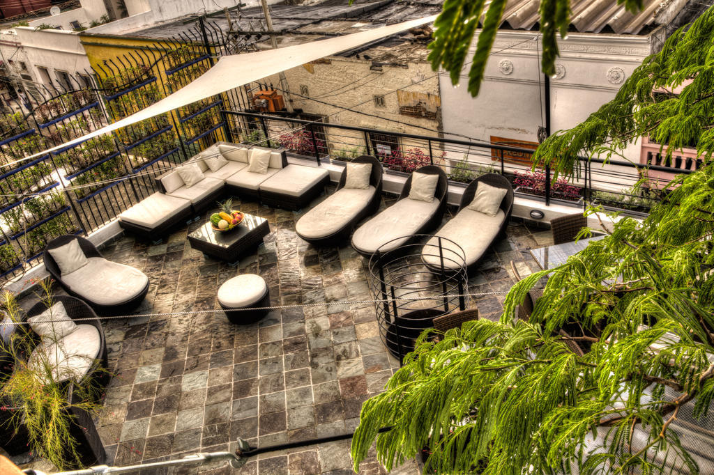 Casa De Leda, A Kali Hotel Санта Марта Екстериор снимка The terrace of the hotel